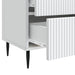 Dulap de noapte Alb 62 x 34,5 x 47,5 cm Lemn prelucrat - WALTI WALTI