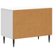 Dulap de noapte Alb 62 x 34,5 x 47,5 cm Lemn prelucrat - WALTI WALTI