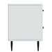 Dulap de noapte Alb 62 x 34,5 x 47,5 cm Lemn prelucrat - WALTI WALTI