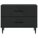 Dulap de noapte Negru 62 x 34,5 x 47,5 cm Lemn prelucrat - WALTI WALTI