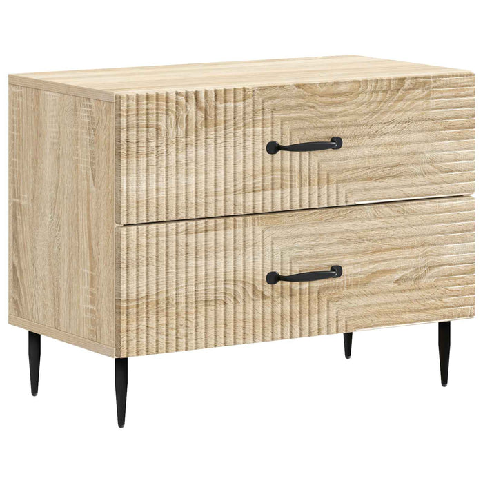 Dulap de noapte cu sertar Stejar Sonoma 62 x 34,5 x 47,5 cm - WALTI WALTI