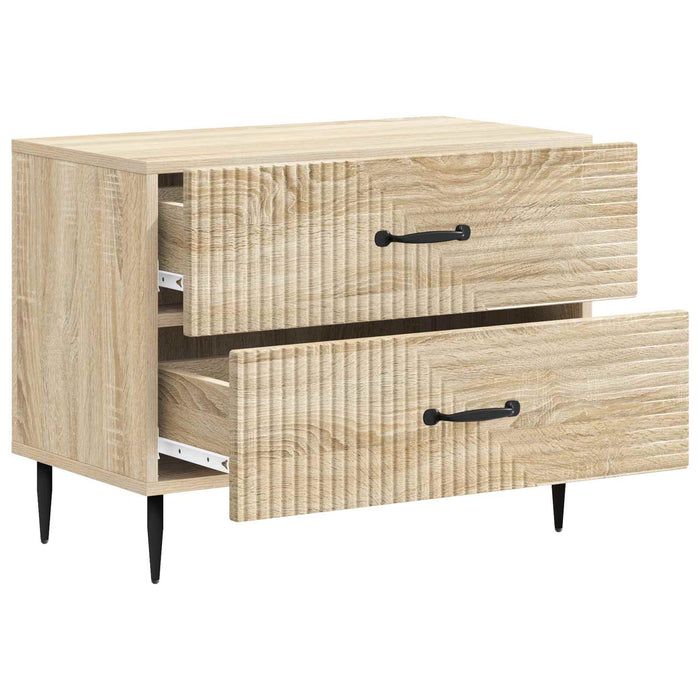 Dulap de noapte cu sertar Stejar Sonoma 62 x 34,5 x 47,5 cm - WALTI WALTI