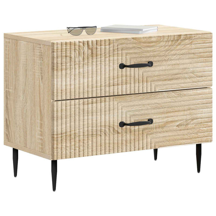 Dulap de noapte cu sertar Stejar Sonoma 62 x 34,5 x 47,5 cm - WALTI WALTI