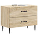 Dulap de noapte cu sertar Stejar Sonoma 62 x 34,5 x 47,5 cm - WALTI WALTI