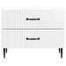 Dulap de noapte cu sertar Alb foarte lucios 62 x 34,5 x 47,5 cm - WALTI WALTI