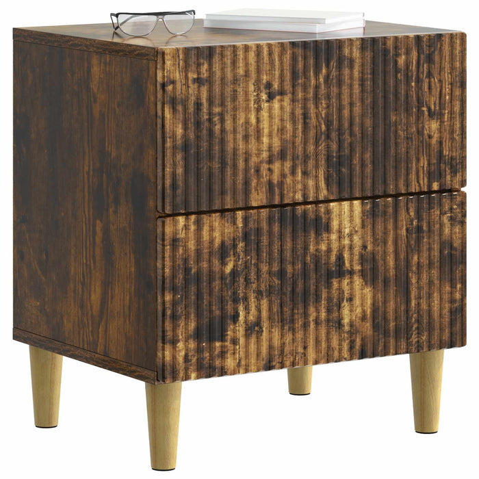 Dulap de noapte cu sertar Stejar fumuriu 62 x 34,5 x 47,5 cm - WALTI WALTI