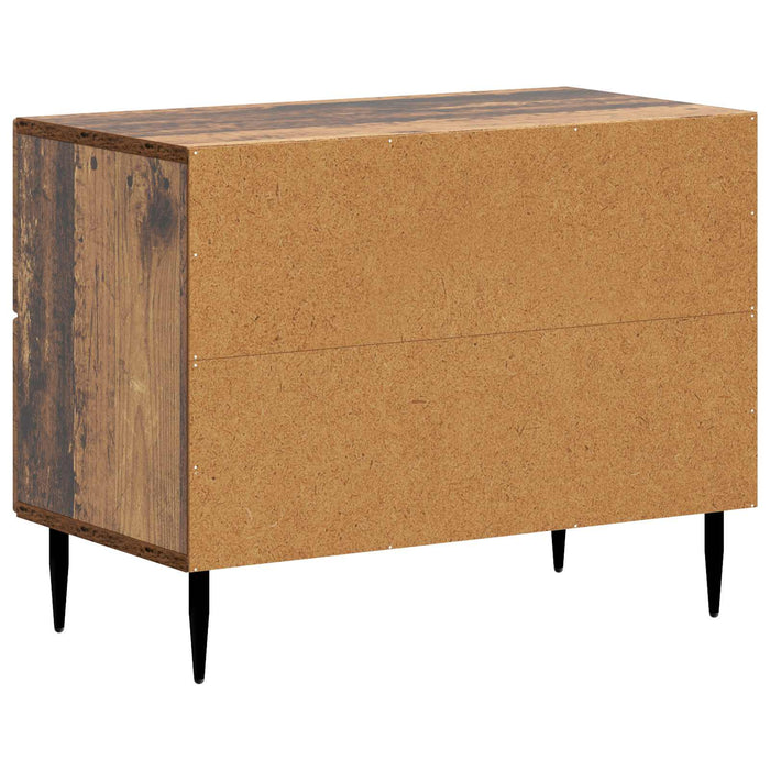 Dulap de noapte Lemn vechi 62 x 34,5 x 47,5 cm Lemn prelucrat - WALTI WALTI
