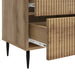 Dulap de noapte cu sertar Stejar Artizanal 62 x 34,5 x 47,5 cm - WALTI WALTI