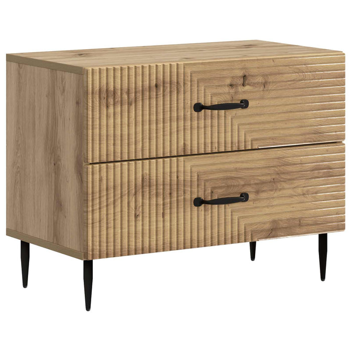 Dulap de noapte cu sertar Stejar Artizanal 62 x 34,5 x 47,5 cm - WALTI WALTI