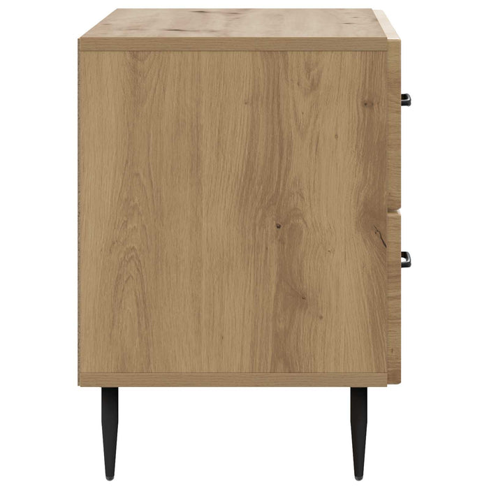 Dulap de noapte cu sertar Stejar Artizanal 62 x 34,5 x 47,5 cm - WALTI WALTI
