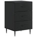 Dulap de noapte Negru 43 x 41 x 66,5 cm Lemn prelucrat - WALTI WALTI