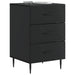 Dulap de noapte Negru 43 x 41 x 66,5 cm Lemn prelucrat - WALTI WALTI