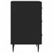 Dulap de noapte Negru 43 x 41 x 66,5 cm Lemn prelucrat - WALTI WALTI