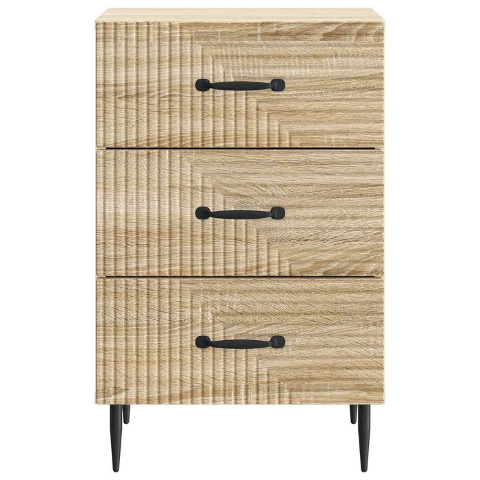 Dulap de noapte Stejar Sonoma 43 x 41 x 66,5 cm Lemn prelucrat - WALTI WALTI