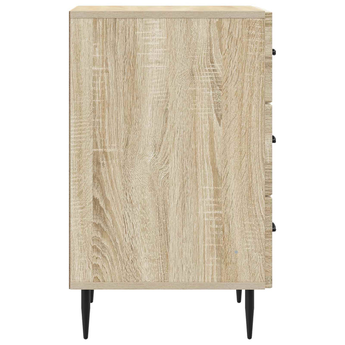 Dulap de noapte Stejar Sonoma 43 x 41 x 66,5 cm Lemn prelucrat - WALTI WALTI
