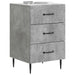 Dulap de noapte Gri Beton 43 x 41 x 66,5 cm Lemn prelucrat - WALTI WALTI
