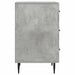 Dulap de noapte Gri Beton 43 x 41 x 66,5 cm Lemn prelucrat - WALTI WALTI