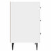 Dulap de noapte cu sertar Alb foarte lucios 43 x 41 x 66,5 cm - WALTI WALTI