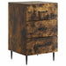 Dulap de noapte Stejar fumuriu 43 x 41 x 66,5 cm Lemn prelucrat - WALTI WALTI