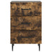 Dulap de noapte Stejar fumuriu 43 x 41 x 66,5 cm Lemn prelucrat - WALTI WALTI