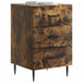 Dulap de noapte Stejar fumuriu 43 x 41 x 66,5 cm Lemn prelucrat - WALTI WALTI