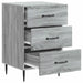 Dulap de noapte Sonoma gri 43 x 41 x 66,5 cm Lemn prelucrat - WALTI WALTI