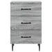 Dulap de noapte Sonoma gri 43 x 41 x 66,5 cm Lemn prelucrat - WALTI WALTI