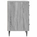Dulap de noapte Sonoma gri 43 x 41 x 66,5 cm Lemn prelucrat - WALTI WALTI
