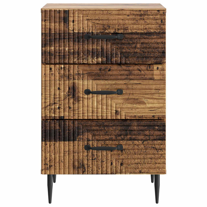 Dulap de noapte Lemn vechi 43 x 41 x 66,5 cm Lemn prelucrat - WALTI WALTI