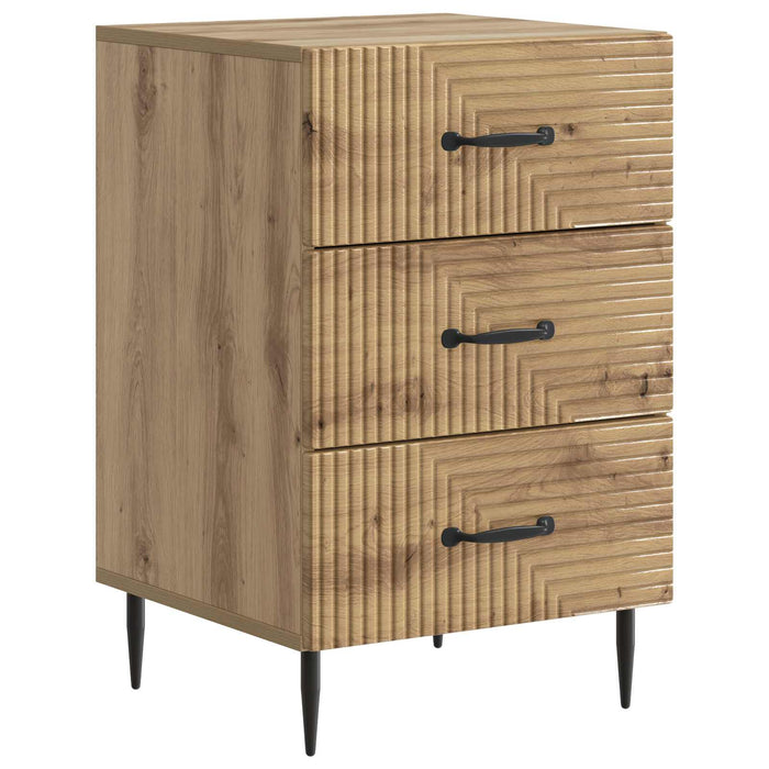 Dulap de noapte cu sertar Stejar Artizanal 43 x 41 x 66,5 cm - WALTI WALTI