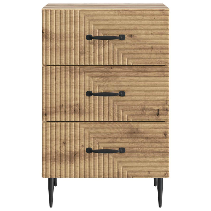 Dulap de noapte cu sertar Stejar Artizanal 43 x 41 x 66,5 cm - WALTI WALTI