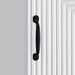 Dulap de noapte 2 pcs Alb 43 x 34,5 x 50 cm Lemn prelucrat - WALTI WALTI