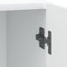 Dulap de noapte 2 pcs Alb 43 x 34,5 x 50 cm Lemn prelucrat - WALTI WALTI