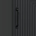 Dulap de noapte Negru 43 x 34,5 x 50 cm Lemn prelucrat - WALTI WALTI