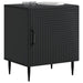 Dulap de noapte Negru 43 x 34,5 x 50 cm Lemn prelucrat - WALTI WALTI
