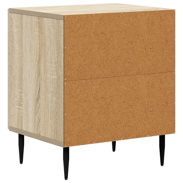 Dulap de noapte Stejar Sonoma 43 x 34,5 x 50 cm Lemn prelucrat - WALTI WALTI