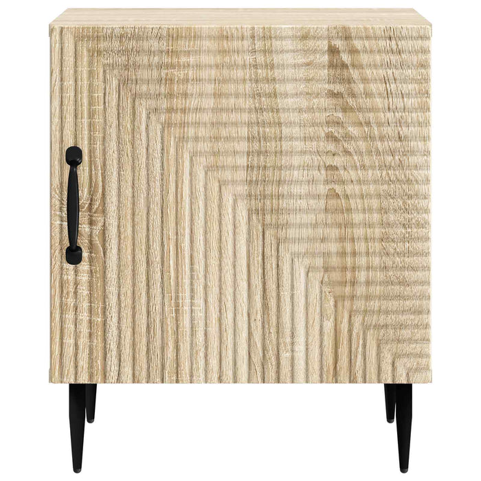 Dulap de noapte Stejar Sonoma 43 x 34,5 x 50 cm Lemn prelucrat - WALTI WALTI