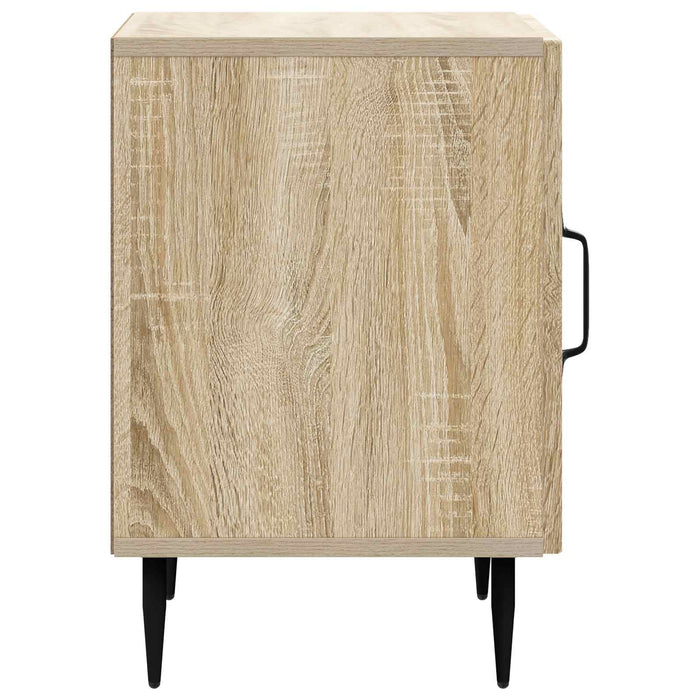 Dulap de noapte Stejar Sonoma 43 x 34,5 x 50 cm Lemn prelucrat - WALTI WALTI