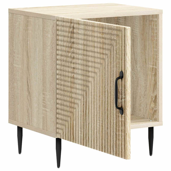 Dulap de noapte 2 pcs Stejar Sonoma 43 x 34,5 x 50 cm - WALTI WALTI