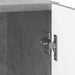 Dulap de noapte Gri Beton 43 x 34,5 x 50 cm Lemn prelucrat - WALTI WALTI