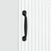 Dulap de noapte Alb foarte lucios 43 x 34,5 x 50 cm - WALTI WALTI