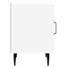 Dulap de noapte Alb foarte lucios 43 x 34,5 x 50 cm - WALTI WALTI