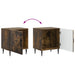 Dulap de noapte 2 pcs Stejar fumuriu 43 x 34,5 x 50 cm - WALTI WALTI