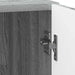 Dulap de noapte 2 pcs Sonoma gri 43 x 34,5 x 50 cm - WALTI WALTI