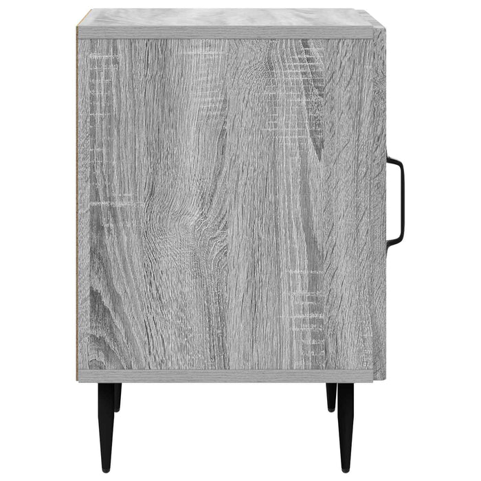 Dulap de noapte 2 pcs Sonoma gri 43 x 34,5 x 50 cm - WALTI WALTI
