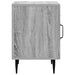 Dulap de noapte 2 pcs Sonoma gri 43 x 34,5 x 50 cm - WALTI WALTI
