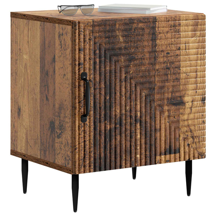 Dulap de noapte Lemn vechi 43 x 34,5 x 50 cm Lemn prelucrat - WALTI WALTI