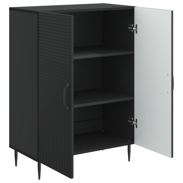 Bufet Negru 66 x 34,5 x 89,5 cm Lemn prelucrat - WALTI WALTI