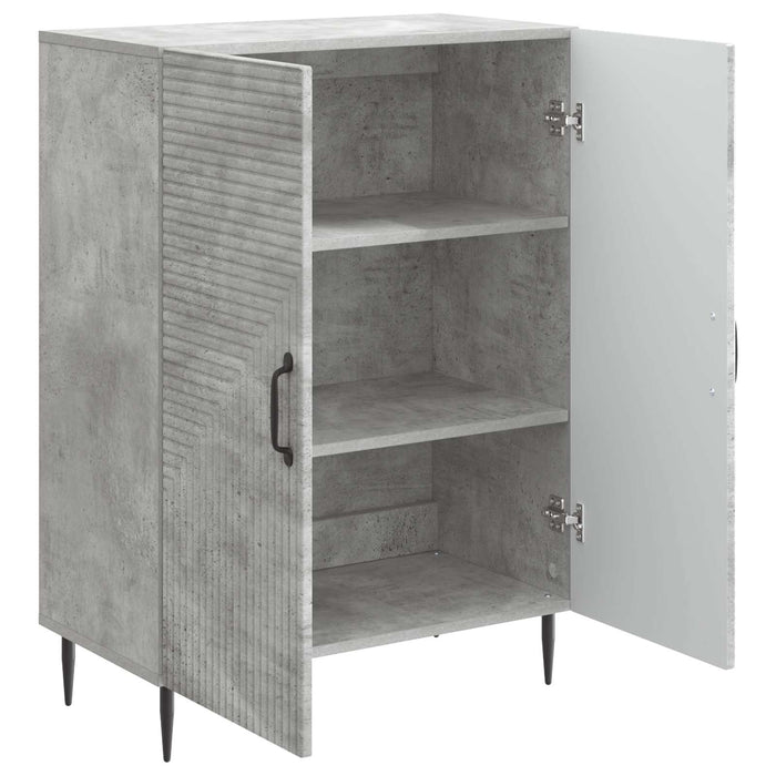 Bufet Gri Beton 66 x 34,5 x 89,5 cm Lemn prelucrat - WALTI WALTI