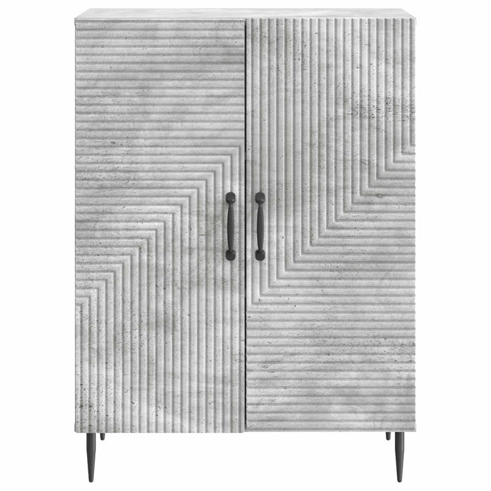 Bufet Gri Beton 66 x 34,5 x 89,5 cm Lemn prelucrat - WALTI WALTI
